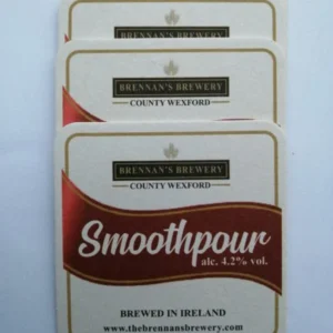 Brennan's Smoothpour Beer Matts 4x | FREE POSTAGE