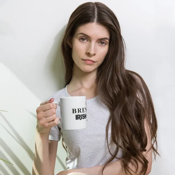 Brennan's White Glossy Mug
